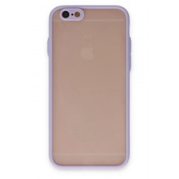 Mey İthalat®   iPhone 6 Kılıf Montreal Silikon Kapak - Mor