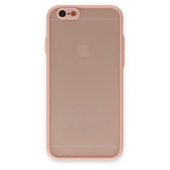 Mey İthalat®   iPhone 6 Kılıf Montreal Silikon Kapak - Pembe