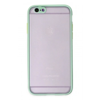 Mey İthalat®   iPhone 6 Kılıf Montreal Silikon Kapak - Turkuaz
