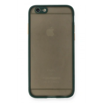 Mey İthalat®   iPhone 6 Kılıf Montreal Silikon Kapak - Yeşil