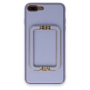 Mey İthalat®   iPhone 7 Plus Kılıf Coco Elit Kapak - Lila