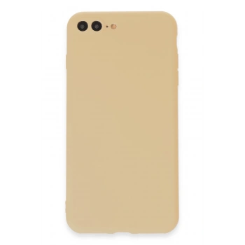 Mey İthalat®   iPhone 7 Plus Kılıf First Silikon - Gold