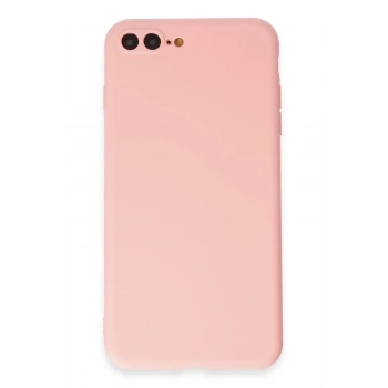 Mey İthalat®   iPhone 7 Plus Kılıf First Silikon - Pudra