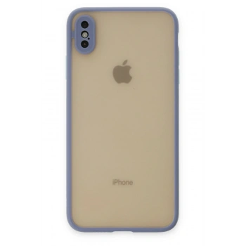 Mey İthalat®   iPhone X Kılıf Montreal Silikon Kapak - Gri