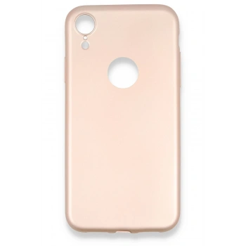 Mey İthalat®   iPhone XR Kılıf First Silikon - Rose Gold