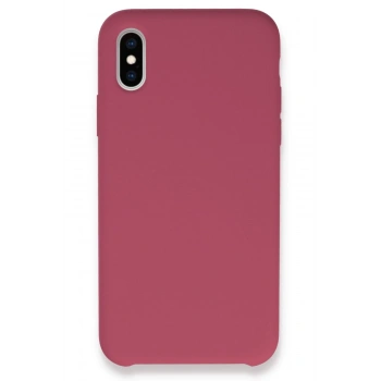 Mey İthalat®   iPhone XS Max Kılıf Lansman Legant Silikon - Fuşya