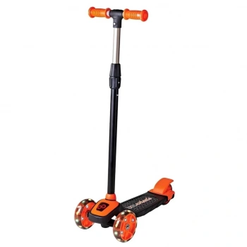 Mey İthalat®  Işıklı Twist Scooter Turuncu