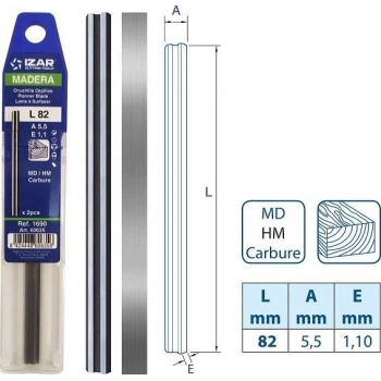 Mey İthalat® İzar Planya Bıçağı 82 mm 1 Çift