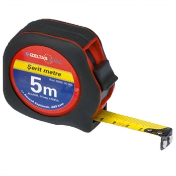 Mey İthalat® İzeltaş Plastik Şerit Metre 5 Metre