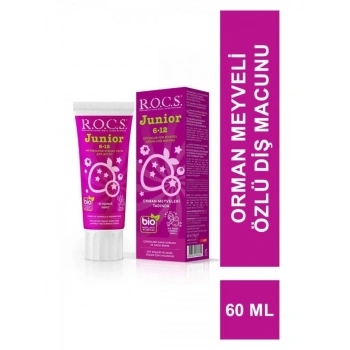 Mey İthalat®  .Junior Diş Macunu 6-12 Yaş 60 ml Orman Meyveleri