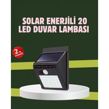 Mey İthalat® Kablo Gerektirmeyen Solar LED Bahçe ve Veranda Işığı