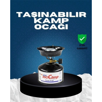 Mey İthalat® Kamp Ocağı Seti Taşınabilir Tüp ve Denge Aparatlı