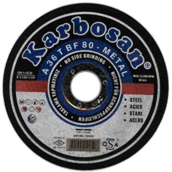Mey İthalat® Karbosan Metal Kesici 115X3X22 mm