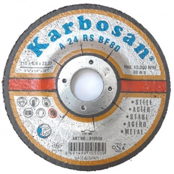 Mey İthalat® Karbosan Metal Taşlama Diski 115x6,4x22,23