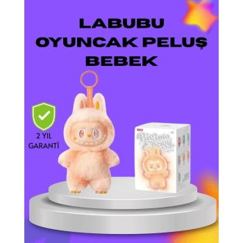 Mey İthalat® Koleksiyonluk Labubu Figür – Kaliteli Peluş Malzeme Yeni Seri