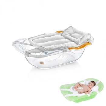 Mey İthalat®  Köpüklü Bebek Banyo Küvet Filesi 164 Beyaz