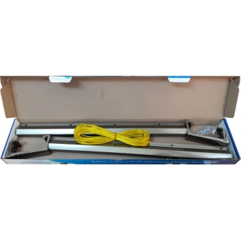 Mey İthalat® Koral Alüminyum Balkon Çamaşır Kurutma Askılığı 80x30
