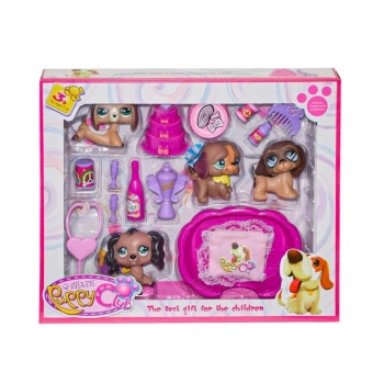 Mey İthalat® KZL-CL2105ABC Minik Köpekler ve Aksesurları