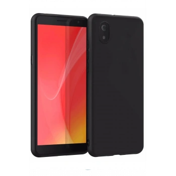 Mey İthalat®   L7 Kılıf First Silikon - Siyah