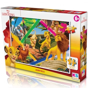 Mey İthalat®  Lion King Puzzle 200 Parça