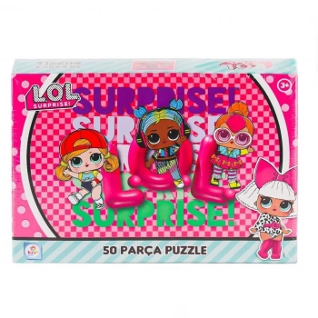 Mey İthalat® LOL0054 Lol 50 Parça Puzzle -Laço