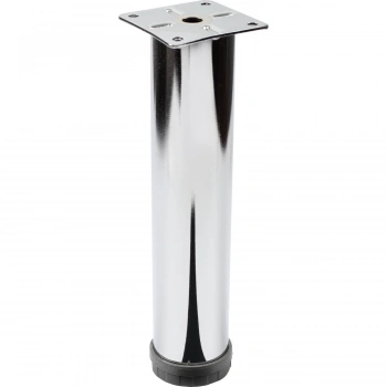 Mey İthalat® Metal Krom Ayak 42 mm Çap 10 cm Yükseklik