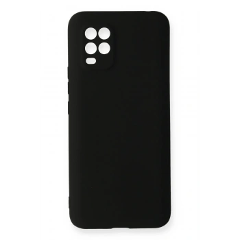 Mey İthalat®   Mi 10 Lite Kılıf First Silikon - Siyah