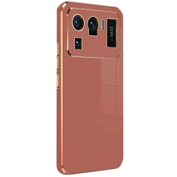 Mey İthalat®   Mi 11 Ultra Kılıf Volet Silikon - Kırmızı