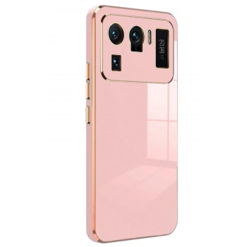 Mey İthalat®   Mi 11 Ultra Kılıf Volet Silikon - Pembe