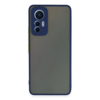 Mey İthalat®   Mi 12 Lite Kılıf Montreal Silikon Kapak - Lacivert