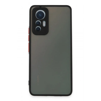 Mey İthalat®   Mi 12 Lite Kılıf Montreal Silikon Kapak - Siyah