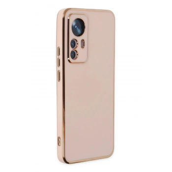 Mey İthalat® Mi 12T Pro Kılıf Volet Silikon - Pembe