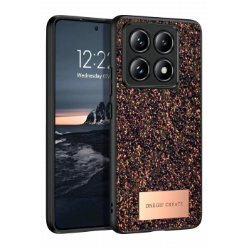 Mey İthalat®   Mi 14T Pro Bright Simli Kapak - Derin Mor