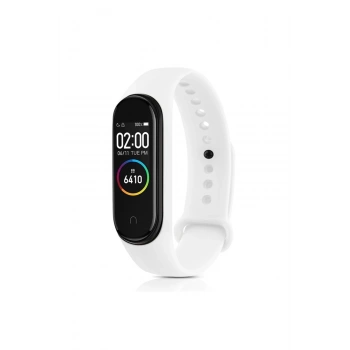 Mey İthalat®   Mi Band 4 Klasik Kordon - Beyaz