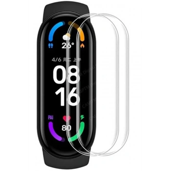 Mey İthalat®   Mi Band 7 Polymer Nano Ekran Koruyucu - Şeffaf