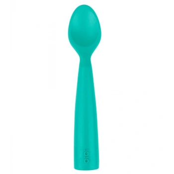 Mey İthalat®   Nam Nam Silikon Mama Kaşığı Aqua Green