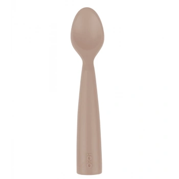Mey İthalat®   Nam Nam Silikon Mama Kaşığı Bubble Beige