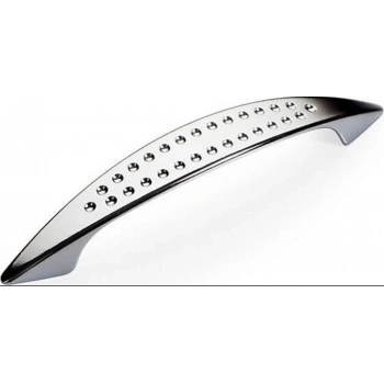 Mey İthalat® Noktalı Dolap Çekmece Kulpu 96 mm Krom