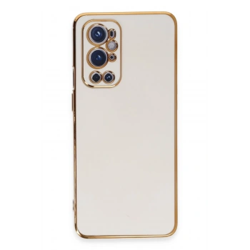 Mey İthalat®  One Plus 9 Pro Kılıf Volet Silikon - Beyaz