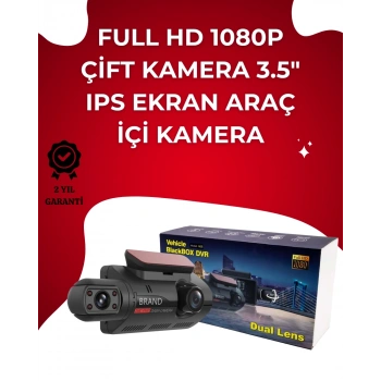 Mey İthalat® Otomatik Kayıtlı Full HD Araç Kamerası – Döngüsel Kayıt ve Hareket Algılama