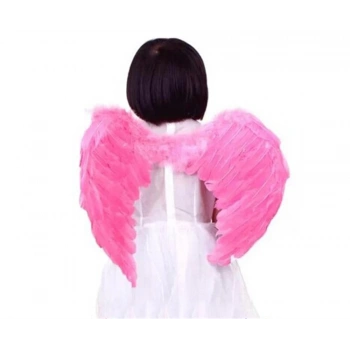 Mey İthalat® Pembe Renk Bebek Boy Küçük Melek Kanadı 40X55 cm