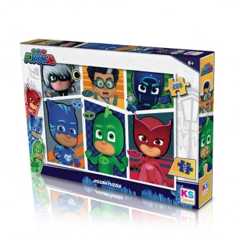 Mey İthalat® PJM113  PJ Mas / 200 Parça Puzzle