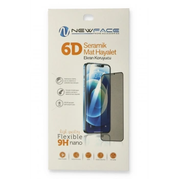 Mey İthalat® Poco C40 6D Mat Seramik Hayalet Nano Ekran Koruyucu