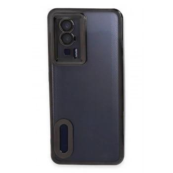 Mey İthalat®   Poco F5 Pro Kılıf Slot Silikon - Siyah