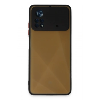 Mey İthalat®   Poco X4 Pro 5G Kılıf Montreal Silikon Kapak - Siyah