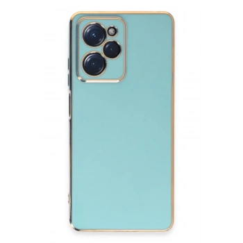 Mey İthalat®   Poco X5 Pro 5G Kılıf Volet Silikon - Açık Yeşil