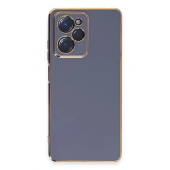 Mey İthalat®   Poco X5 Pro 5G Kılıf Volet Silikon - Mavi