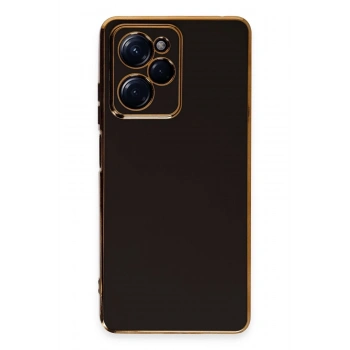 Mey İthalat®   Poco X5 Pro 5G Kılıf Volet Silikon - Siyah