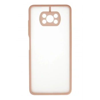 Mey İthalat®   Pocophone X3 Kılıf Montreal Silikon Kapak - Pembe