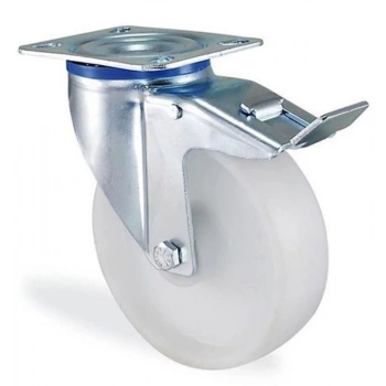 Mey İthalat® Poliamid Döner Frenli Teker 100 mm